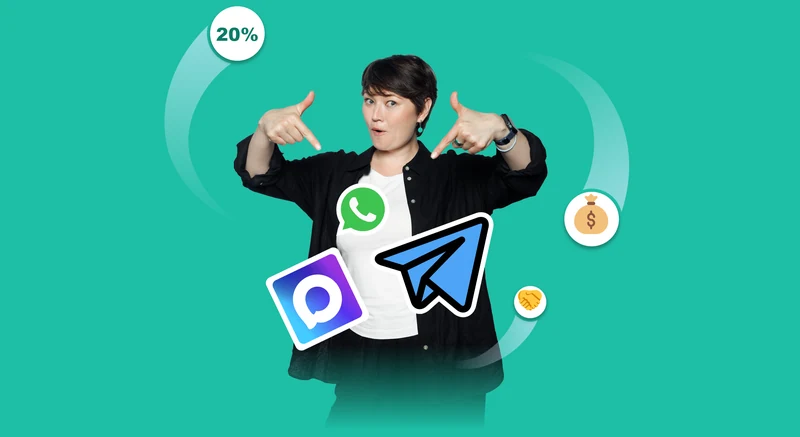 Партнёрская программа WSENDER — 20% от платежей приведённых клиентов